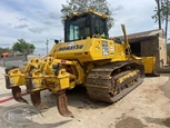 Used Komatsu Dozer in yard